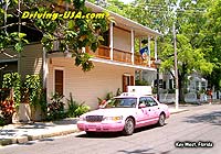 pink taxi Key West