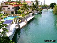 houses at waterfront