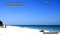 Paragliding at Captiva Island Beach